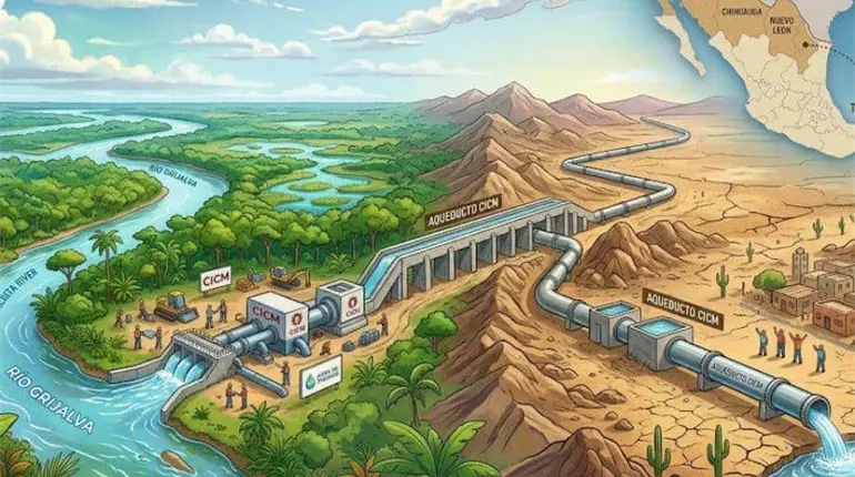 Plantea CICM posibilidad de exportar agua de Tabasco a entidades que padecen del vital l&iacute;quido