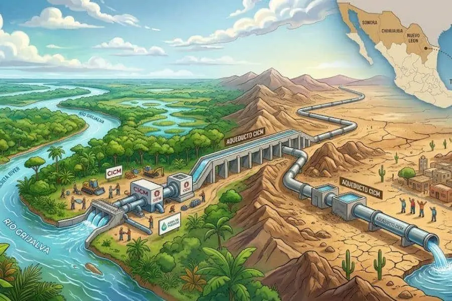 Plantean exportar agua de Tabasco a entidades que padecen del vital l&iacute;quido