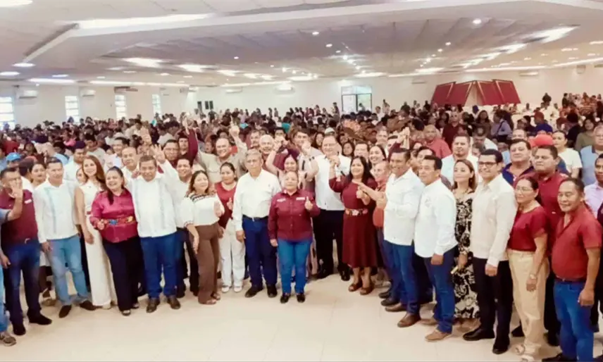 En medio de señalamientos de imposición, Enrique Francisco Contreras Aparicio asume la dirigencia partidista en esta demarcación