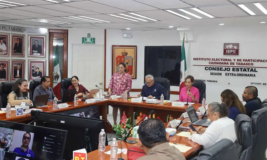 IEPC aprueba calendario del proceso electoral 2026-2027