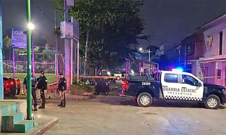Ataque armado en cancha en Chiapas deja 3 muertos