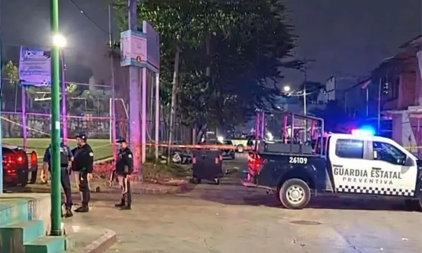 Ataque armado en cancha de futbol en Chiapas deja 3 muertos
