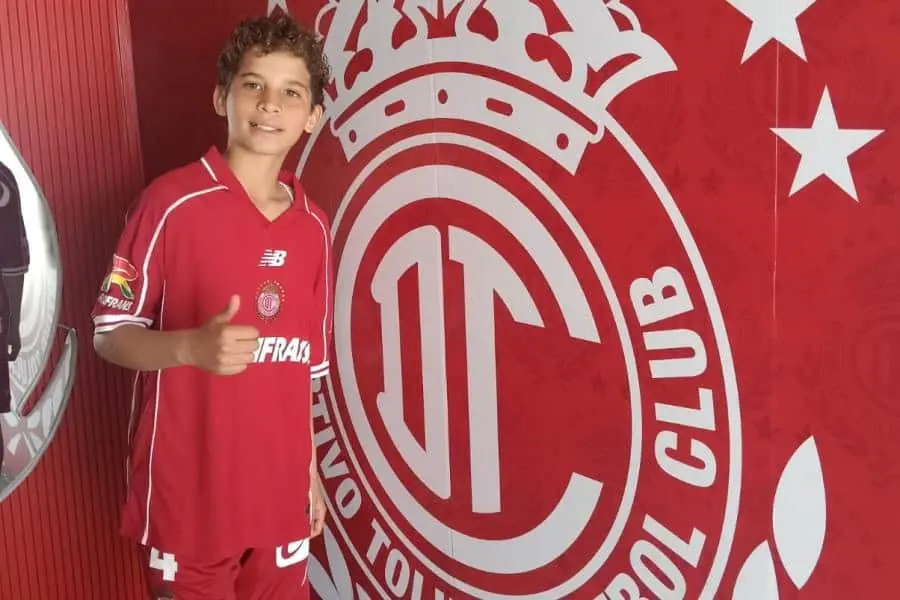 El tabasque&ntilde;o Augusto Rosas anota su primer gol tras llegar a fuerzas b&aacute;sicas del Toluca