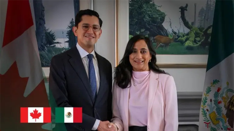 Canad&aacute; presume avances en comercio, seguridad y sostenibilidad con M&eacute;xico