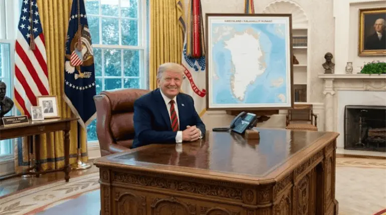 Estados Unidos anuncia acuerdo con Dinamarca para asumir el control de Groenlandia
