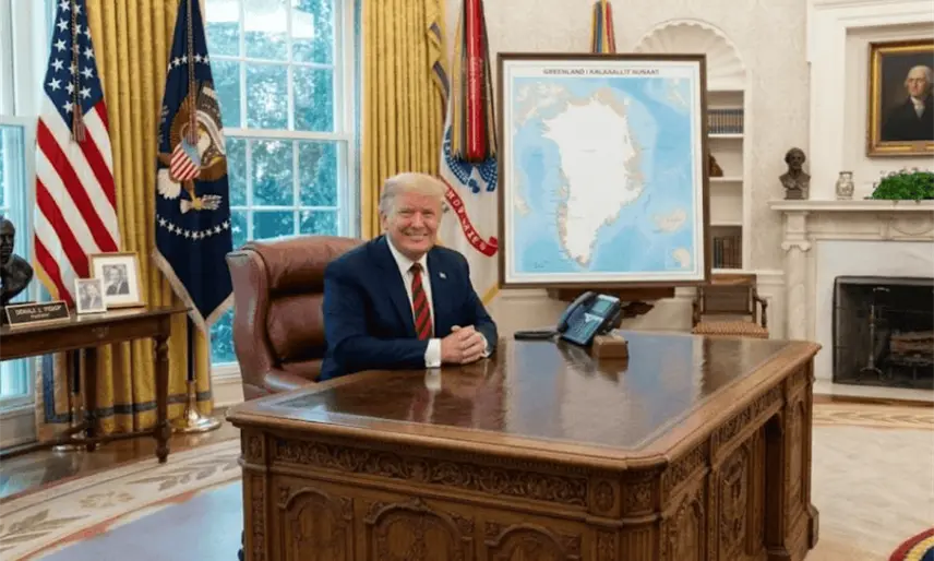 Estados Unidos anuncia acuerdo con Dinamarca para asumir el control de Groenlandia