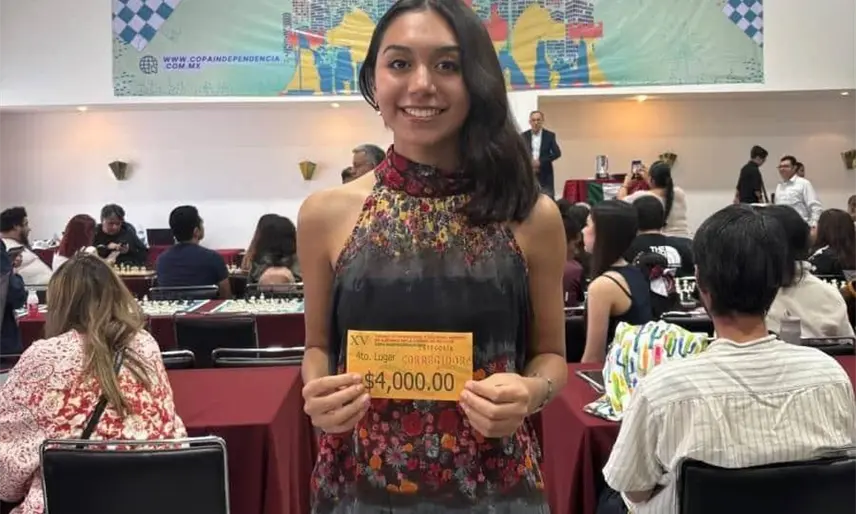 Tabasqueña Estefanía Benito de Leo culmina en el top 4 en la Copa Independencia de Ajedrez