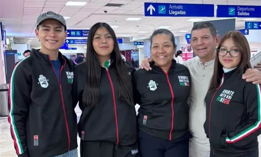 Karatekas tabasqueños listos para competir en el Mundial Shito-Ryu en Japón