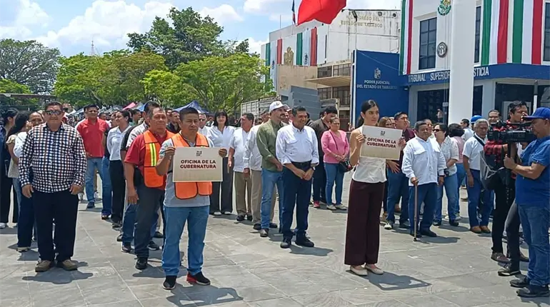 Sin contratiempos se llev&oacute; a cabo el Segundo Mega Simulacro Nacional en Tabasco