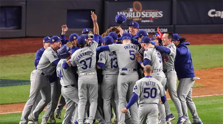 Dodgers conquista su quinto t&iacute;tulo consecutivo en la Oeste de la Liga Nacional de Grandes Ligas