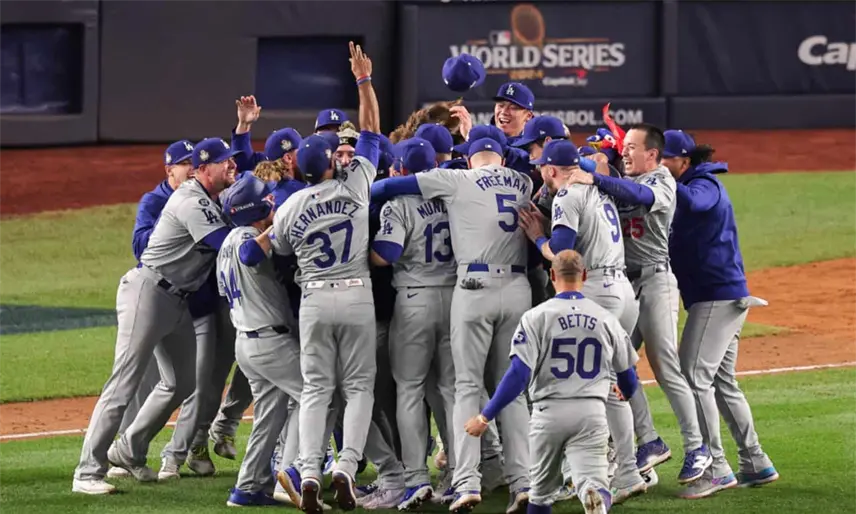 Dodgers conquista su quinto título consecutivo en la Oeste de la Liga Nacional de Grandes Ligas