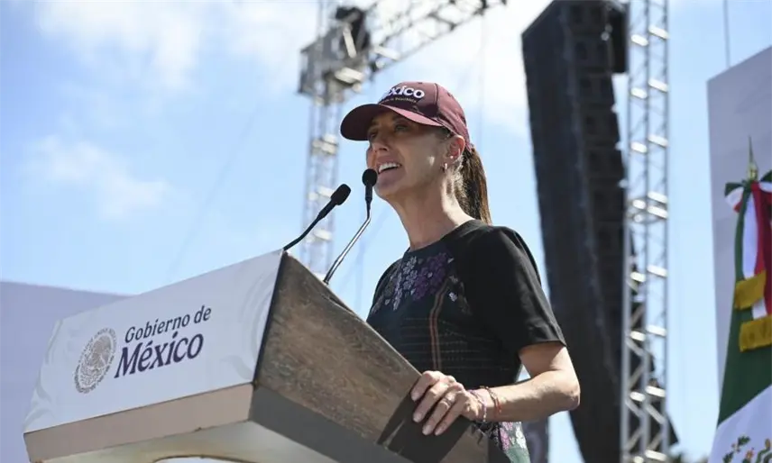 "Bastante nos costó" la independencia para ir a buscar un emperador para México: Sheinbaum desde BJS