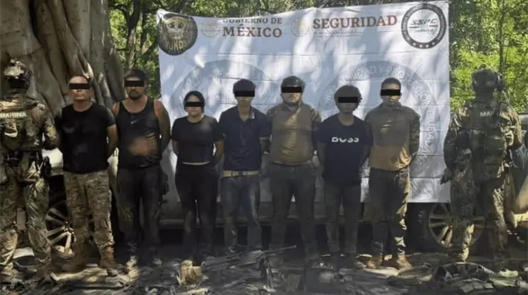 Capturan a presuntos integrantes del C&aacute;rtel de Sinaloa tras agresi&oacute;n a agentes de la SSPC
