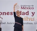 "M&eacute;xico es un pa&iacute;s soberano": reitera presidenta al rendir informe desde Chihuahua sin Maru Campos