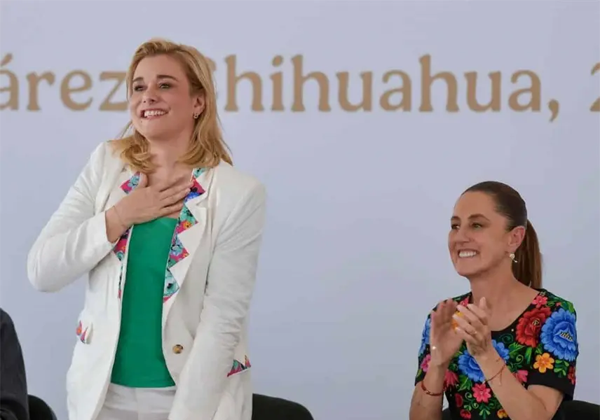 "Era un encuentro necesario": gobernadora de Chihuahua tras reuni&oacute;n con presidenta