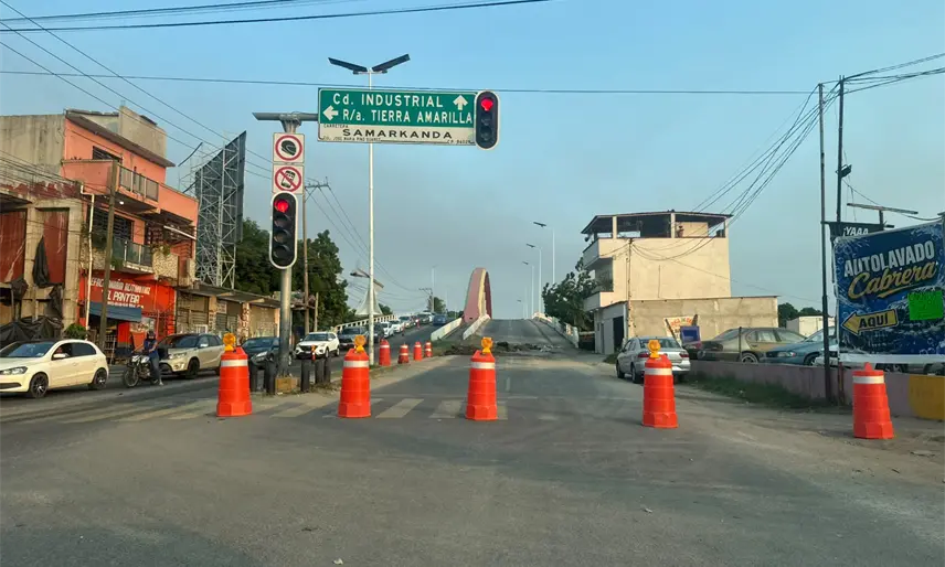 SOTOP anuncia cierre parcial del puente Carrizal de Samarkanda por rehabilitación