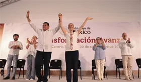 Mesa de Seguridad, Ma&ntilde;anera y evento con ciudadanos, agenda de Sheinbaum en Tabasco