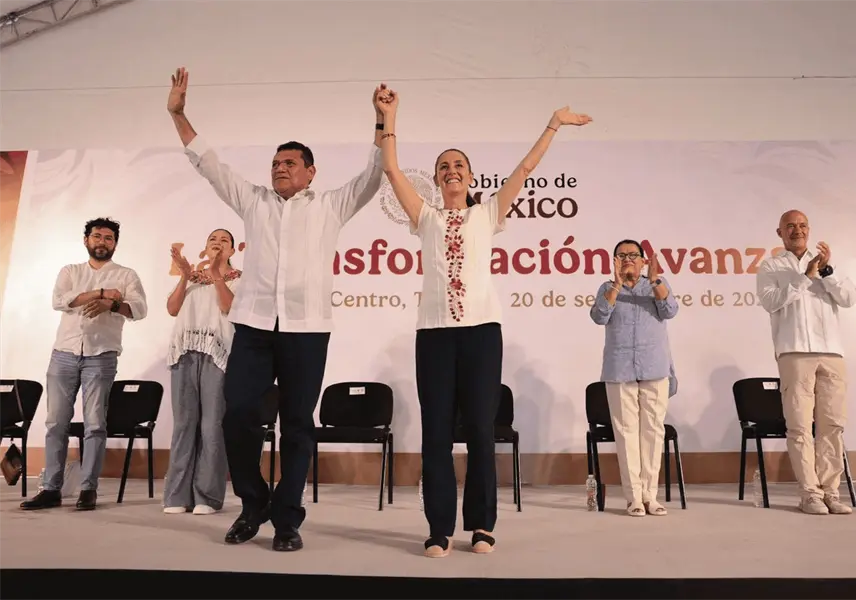 Mesa de Seguridad, "mañanera" y evento con ciudadanos, agenda de Sheinbaum en Tabasco: May Mesa de Seguridad, "mañanera" y evento con ciudadanos, agenda de Sheinbaum en Tabasco: May