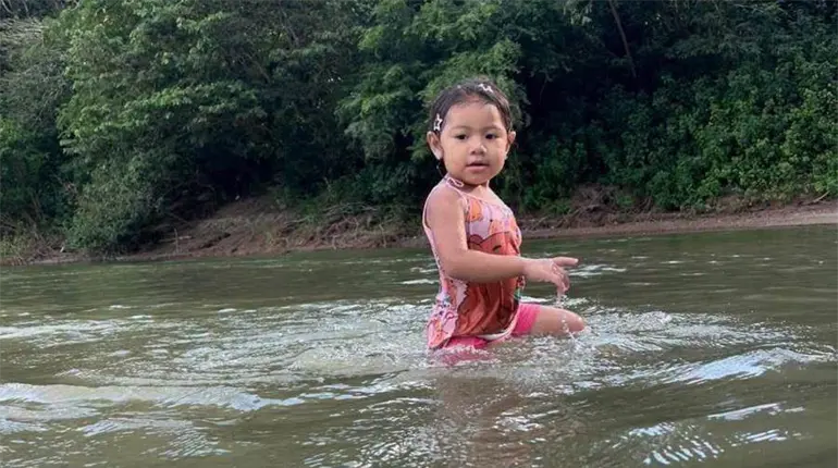 Buscan rescatar cuerpo de menor ahogada en el Usumacinta