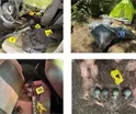 Aseguran armamento y m&aacute;s de 59 mil dosis de droga en una casa de seguridad al norte de Veracruz