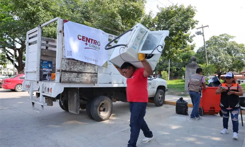 Habilitarán en Villahermosa 8 centros de acopio para recibir muebles y enseres en desuso y prevenir inundaciones