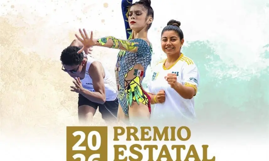 Lanza INJUDET la convocatoria para el Premio Estatal del Deporte y Mérito Deportivo Tabasqueño 2026