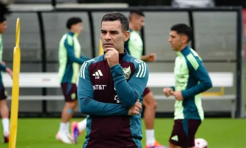 Rafa Márquez dirige su primer entrenamiento con la Selección Mexicana