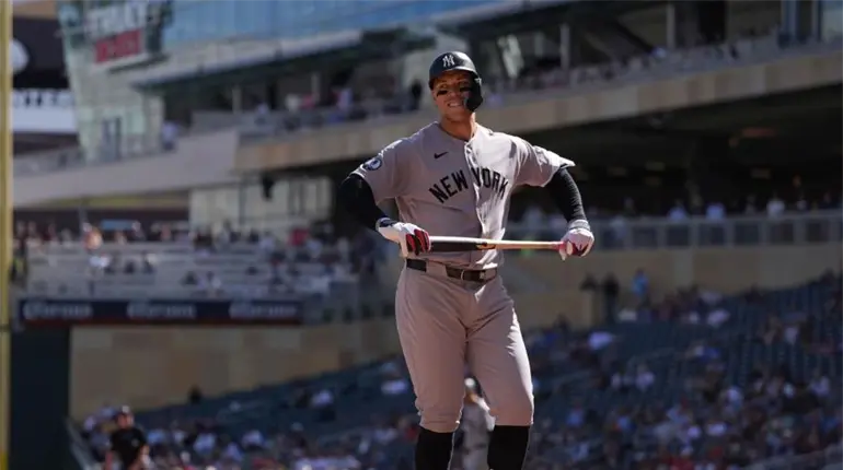 Aaron Judge se perder&iacute;a por lesi&oacute;n, la ronda de comod&iacute;n de la MLB con Yankees
