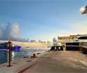 Chocan ferries de Ultramar y Xcaret en Cozumel