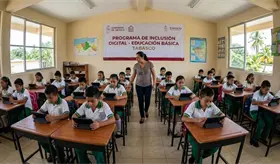 Revisar&aacute; Setab programa "Inclusi&oacute;n Digital" ante prohibici&oacute;n de uso de pantallas en escuelas de educaci&oacute;n b&aacute;sica