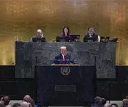 Trump afirma ante la ONU que M&eacute;xico es "epicentro" de la violencia de los c&aacute;rteles