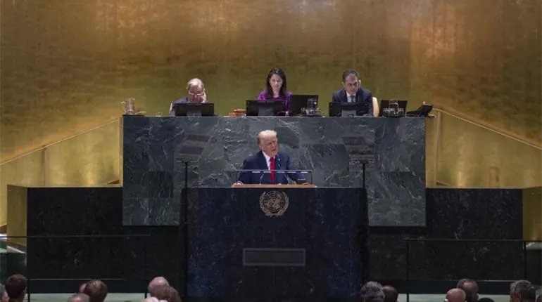 Trump afirma ante la ONU que M&eacute;xico es "epicentro" de la violencia de los c&aacute;rteles