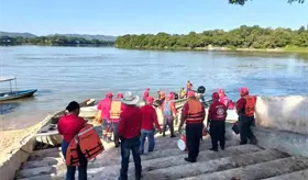 Rescatan cuerpo de Victoria en Balanc&aacute;n; menor fue arrastrada por el Usumacinta desde Tenosique
