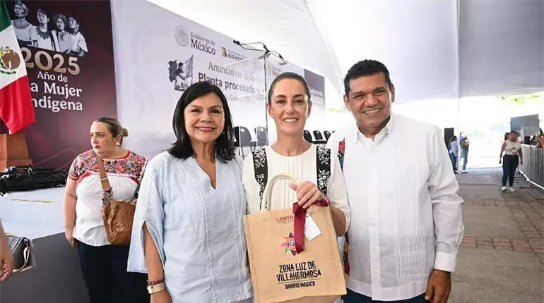 Califica alcaldesa de Centro como importante la visita de la presidenta Sheinbaum a Tabasco