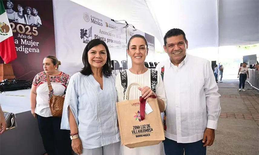 Califica alcaldesa de Centro como importante la visita de la presidenta Sheinbaum a Tabasco