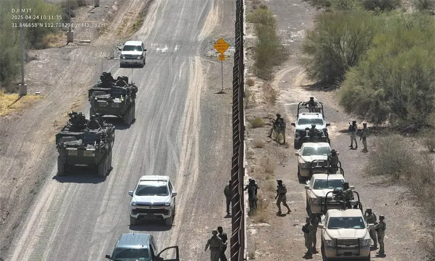Concluye operativo "Águila Alta" en la frontera de Tijuana y San Diego