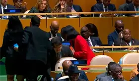 Delegaci&oacute;n de Cuba abandona sesi&oacute;n de la ONU, luego de que Trump asegurara que es un Estado fallido