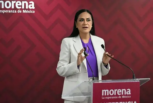Ariadna Montiel defiende validez de encuestas estatales; sostiene que se incluyó al PT y PVEM
