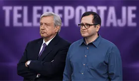 "No es una l&iacute;nea editorial, es un legado": Hijo de AMLO reconoce trayectoria de Telereportaje