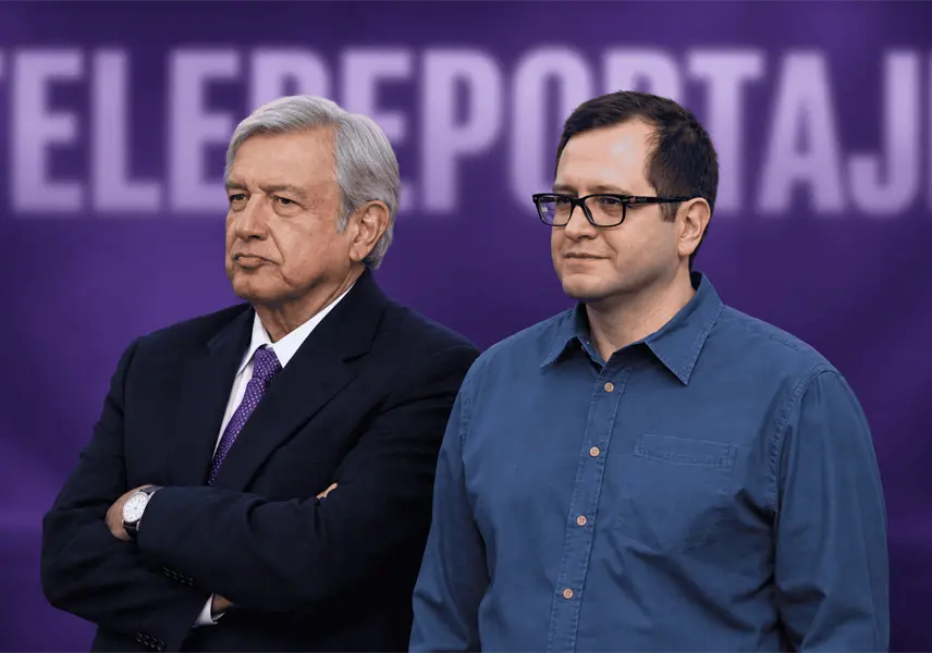 "No es una línea editorial, es un legado": Hijo de AMLO reconoce trayectoria de Telereportaje "No es una línea editorial, es un legado": Hijo de AMLO reconoce trayectoria de Telereportaje