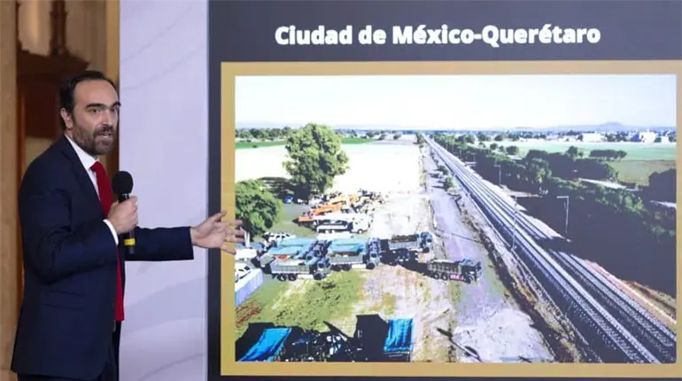 Presume Sheinbaum que su gobierno construir&aacute; 2,400 km de v&iacute;as de trenes