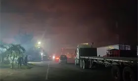 Olor a hidrocarburo reactiva bloqueo en la Teapa-Villahermosa