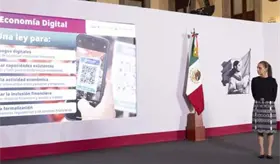Ley de Econom&iacute;a Digital reducir&aacute; tr&aacute;mites en ventanillas y combatir&aacute; la corrupci&oacute;n: Sheinbaum