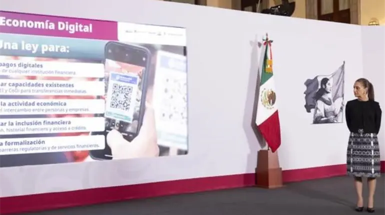 Ley de Econom&iacute;a Digital reducir&aacute; los tr&aacute;mites en ventanillas y combatir&aacute; la corrupci&oacute;n: Sheinbaum