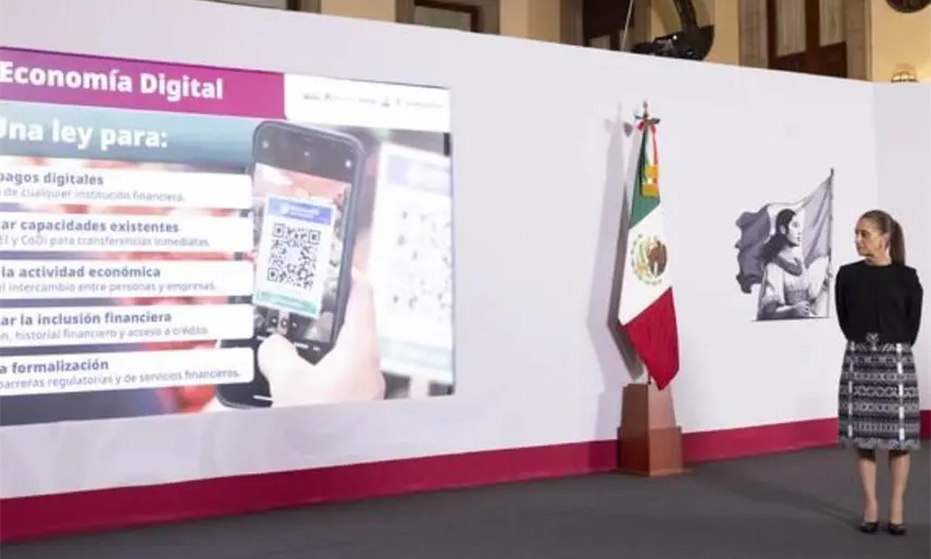 Ley de Economía Digital reducirá los trámites en ventanillas y combatirá la corrupción: Sheinbaum