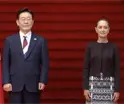 Recibe Sheinbaum a presidente de Corea del Sur