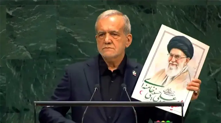 Ante la ONU, presidente de Ir&aacute;n advierte a Trump que su pa&iacute;s nunca "se arrodillar&aacute;"
