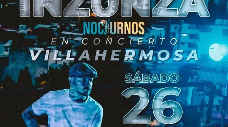 Miguel Inzunza regresa a Villahermosa con su gira Nocturnos