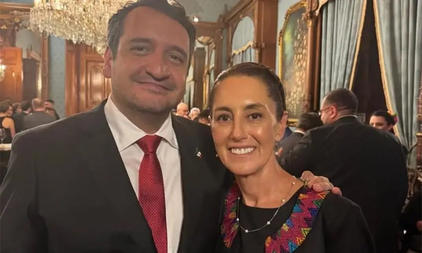 "Tabasco está de pie para seguir luchando por la transformación": Andy López Beltrán a Sheinbaum en su visita a la entidad