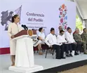 PRI y PRD condenan restricci&oacute;n a Telereportaje para entrar a "ma&ntilde;anera" de Sheinbaum en Tabasco